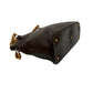GUCCI Shoulder Bag leather Brown Bamboo Women Used Authentic