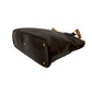 GUCCI Shoulder Bag leather Brown Bamboo Women Used Authentic