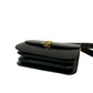 CELINE Shoulder Bag Calfskin, Leather black logo Metal Women Used Authentic