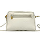 GUCCI Shoulder Bag leather white