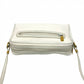 GUCCI Shoulder Bag leather white