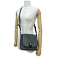 CELINE Shoulder Bag leather Navy