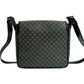 CELINE Shoulder Bag leather Navy