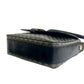 CELINE Shoulder Bag leather Navy