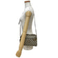 GUCCI Shoulder Bag leather Brown
