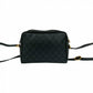 GUCCI Shoulder Bag leather black Sherry line