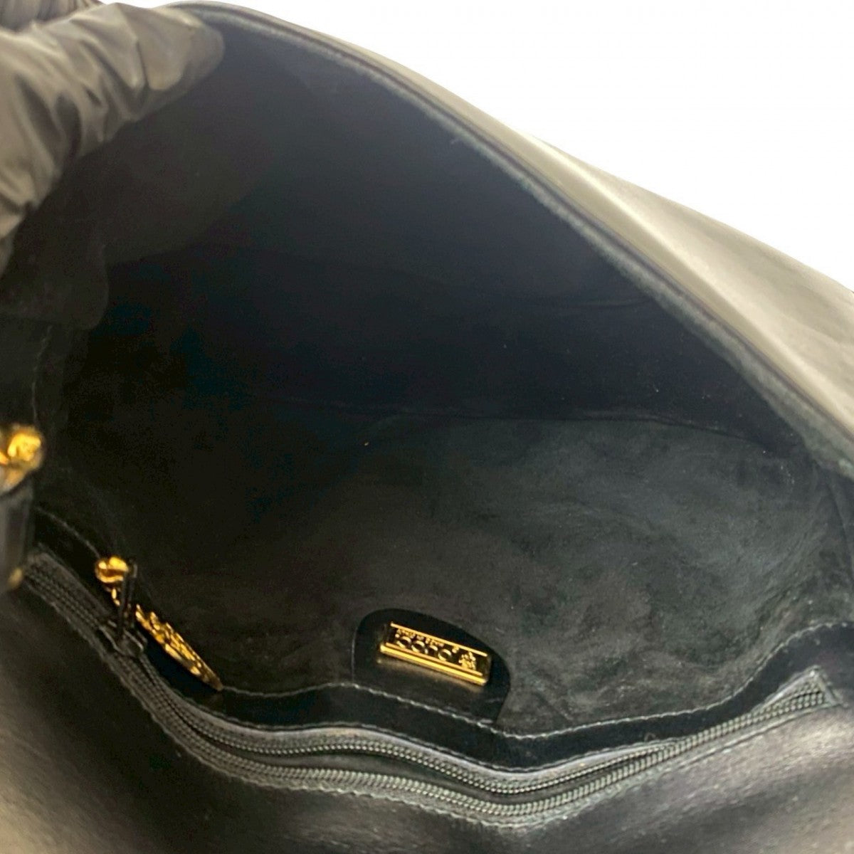 GUCCI Shoulder Bag leather black
