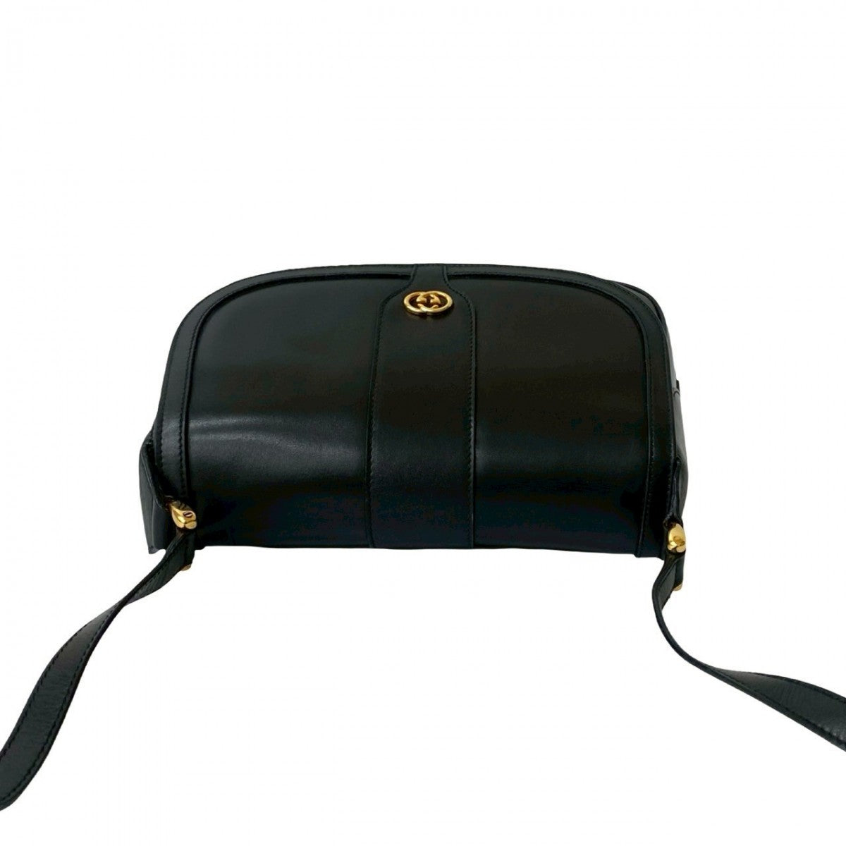 GUCCI Shoulder Bag leather black
