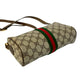GUCCI Shoulder Bag leather Brown Sherry line
