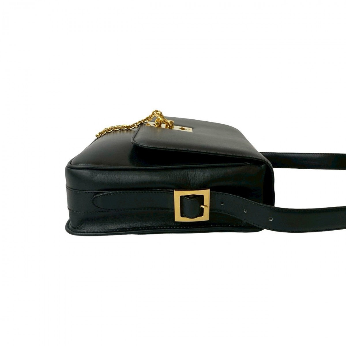 CELINE Shoulder Bag Calfskin black