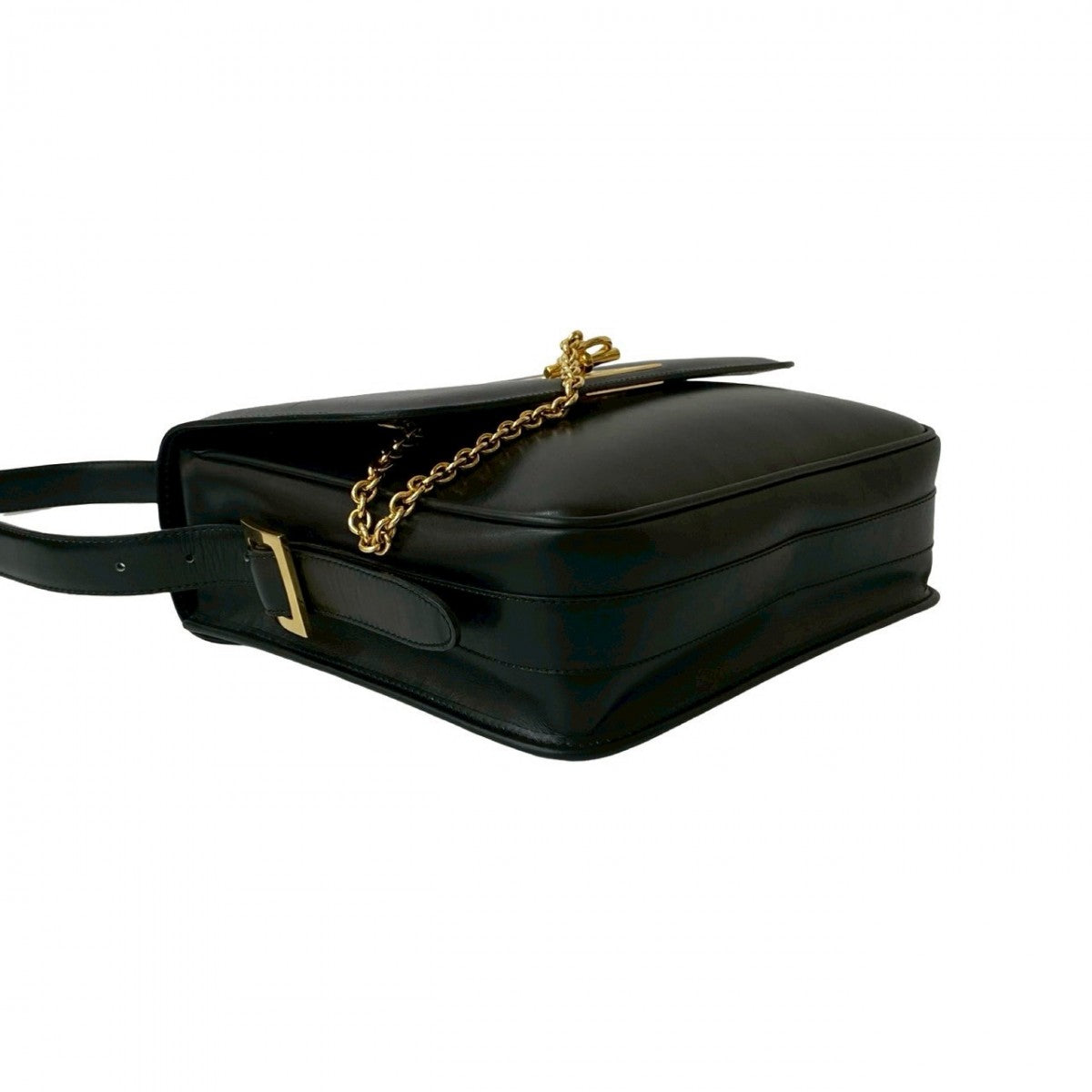 CELINE Shoulder Bag Calfskin black