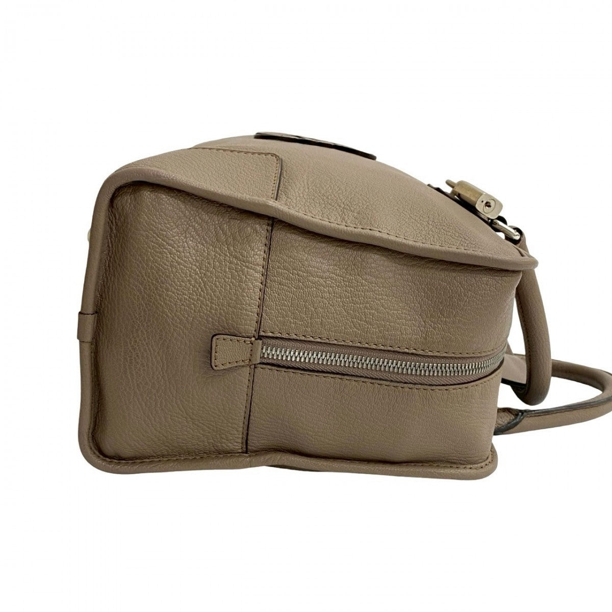 LOEWE Handbag leather beige Amazona 36