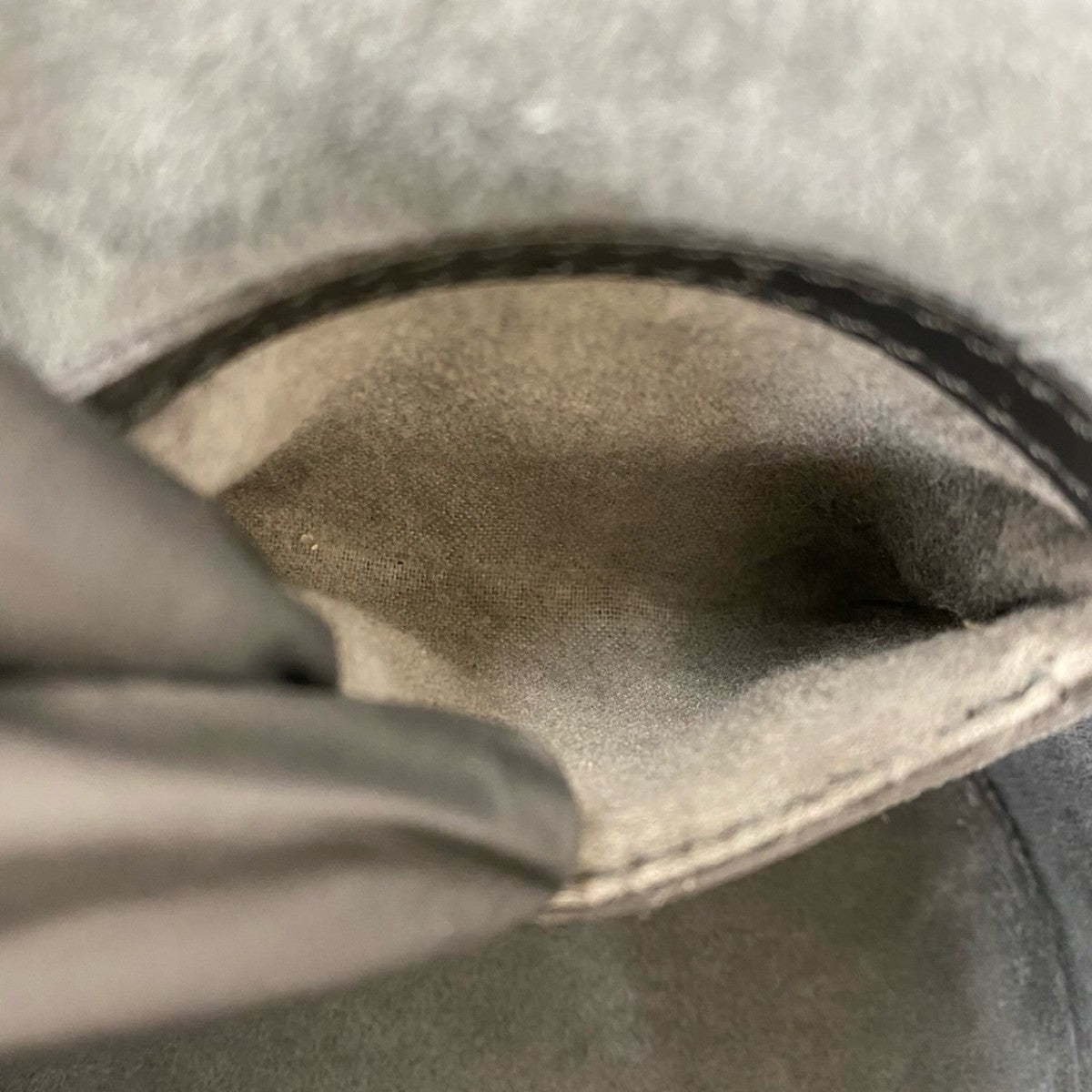 LOUIS VUITTON Handbag Epi Leather black Epi Cannes