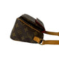 LOUIS VUITTON Shoulder Bag Leather, PVC Brown Monogram Vivasite PM Women Used Authentic