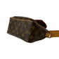 LOUIS VUITTON Shoulder Bag Leather, PVC Brown Monogram Vivasite PM Women Used Authentic