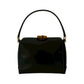 GUCCI Handbag leather black Bamboo