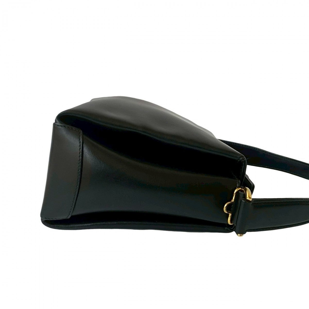 GUCCI Handbag leather black Bamboo