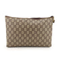 GUCCI business bag GG plus beige Women Used Authentic