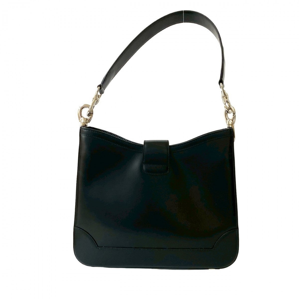 CELINE Shoulder Bag leather black