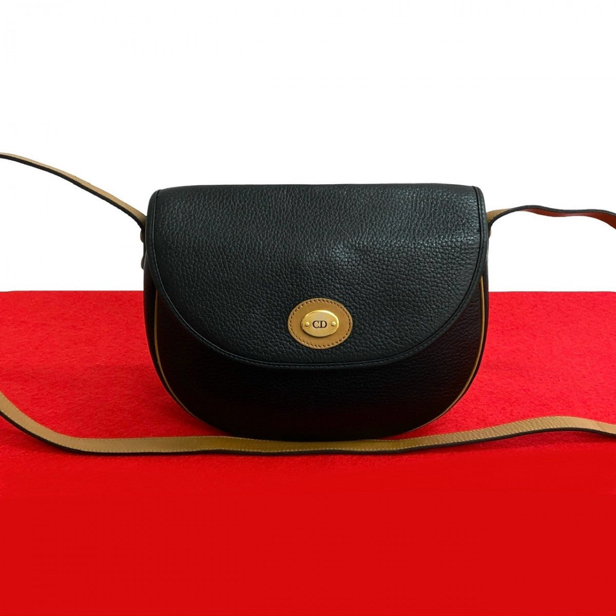 Dior Shoulder Bag leather black