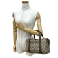 GUCCI Handbag leather Brown