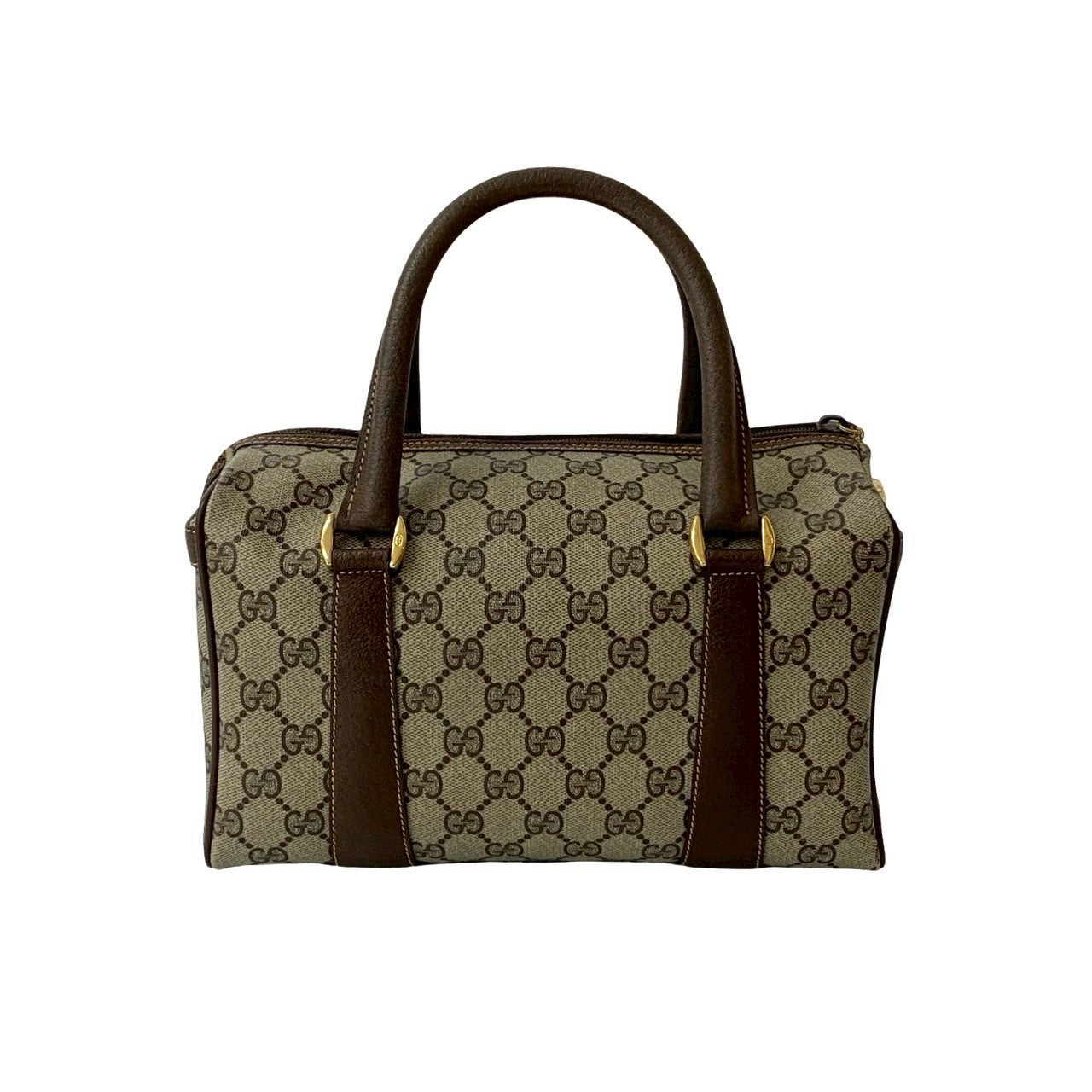GUCCI Handbag leather Brown
