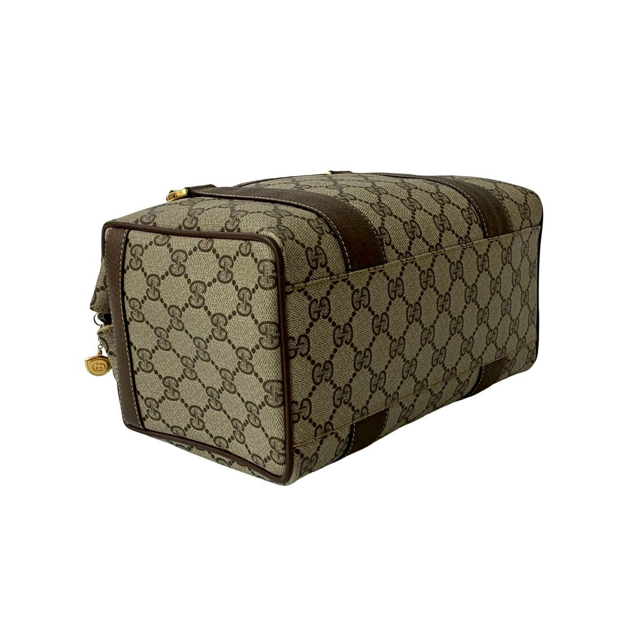 GUCCI Handbag leather Brown