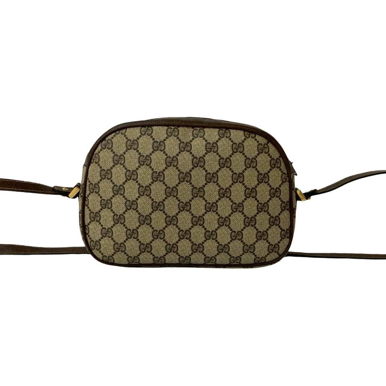GUCCI Shoulder Bag leather Brown Sherry line