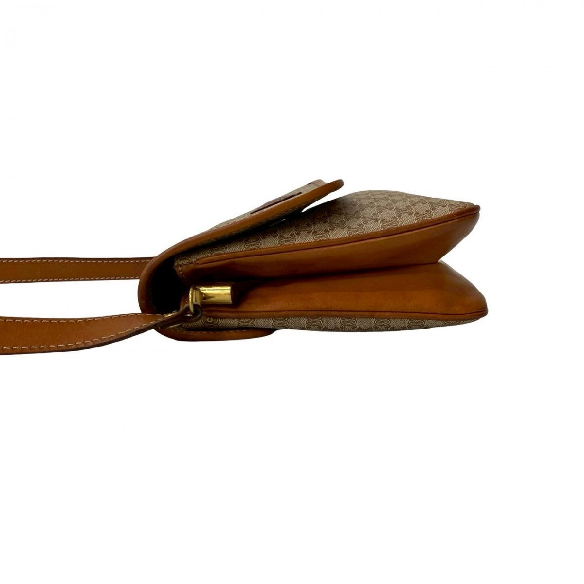 CELINE Shoulder Bag leather Brown