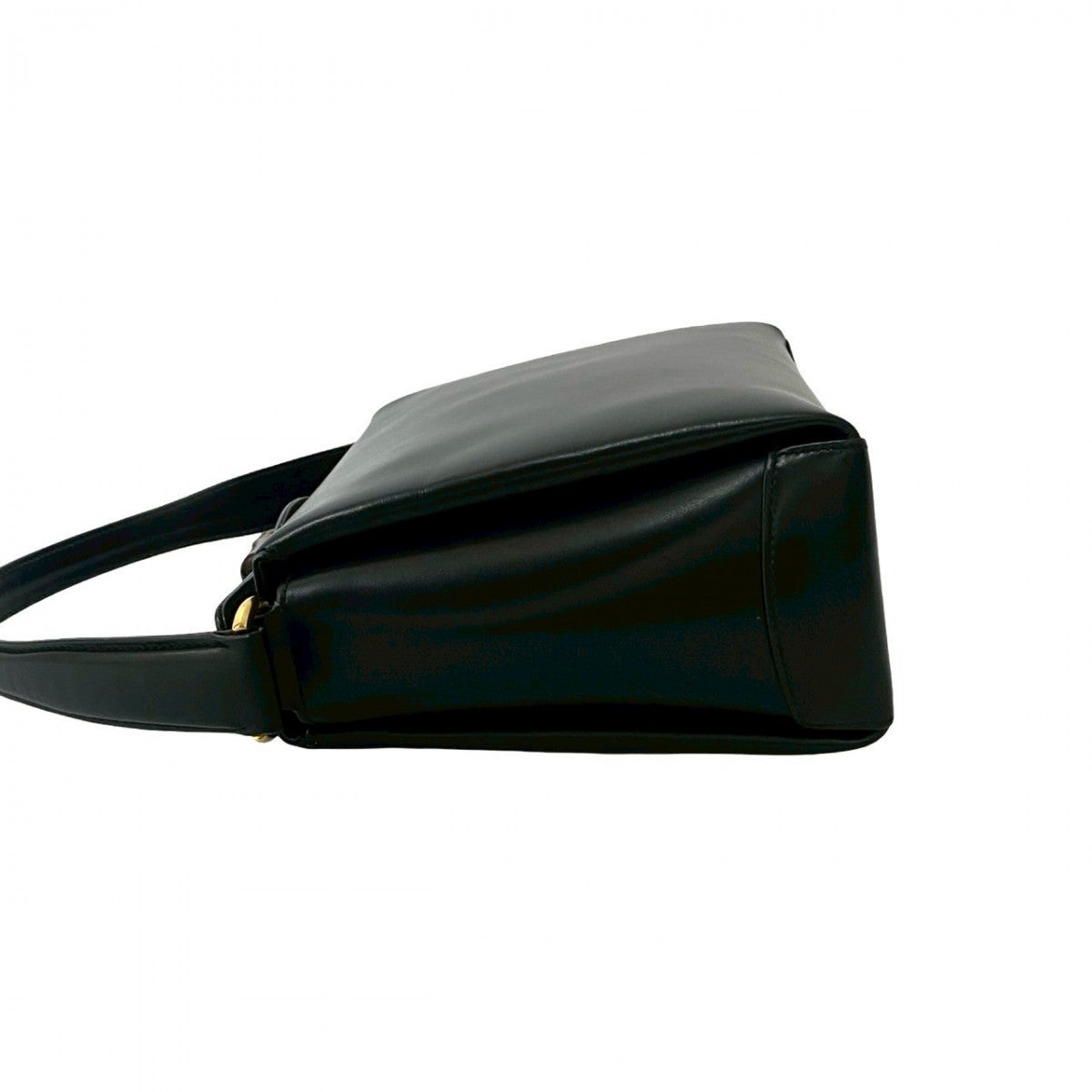 GUCCI Handbag leather black Bamboo