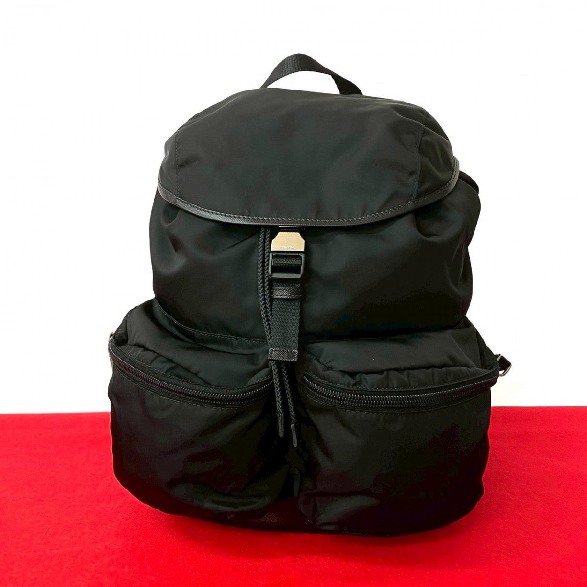 PRADA Backpack Nylon black