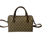 GUCCI Shoulder Bag leather Brown Sherry line