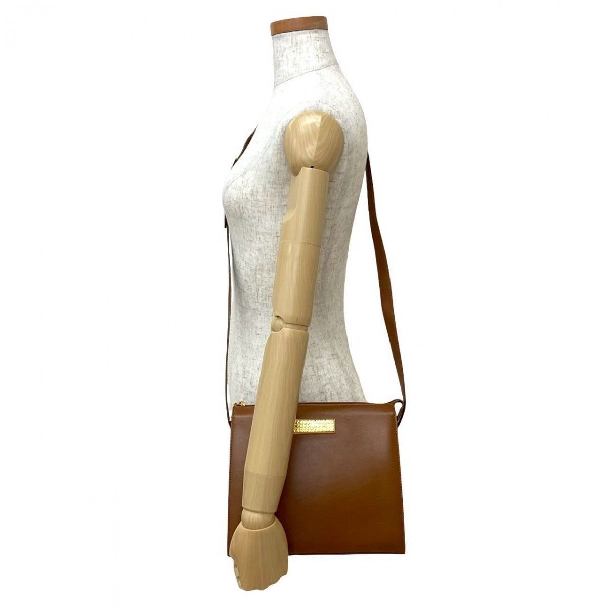 Dior Shoulder Bag leather Brown