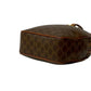 CELINE Shoulder Bag Leather, PVC Brown Macadam Blason Triomphe Pattern Women Used Authentic