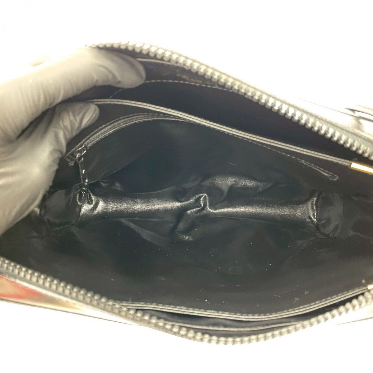 CELINE Shoulder Bag leather black