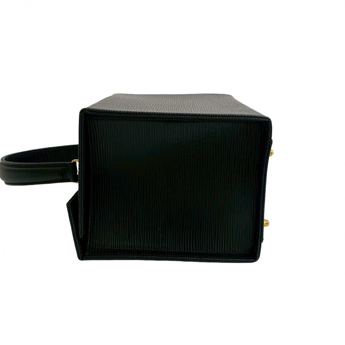 FENDI Shoulder Bag Epi Leather black