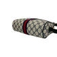 GUCCI Shoulder Bag leather black Sherry line