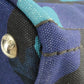PRADA Handbag B2642B canvas Blue type Canapa Women Used Authentic