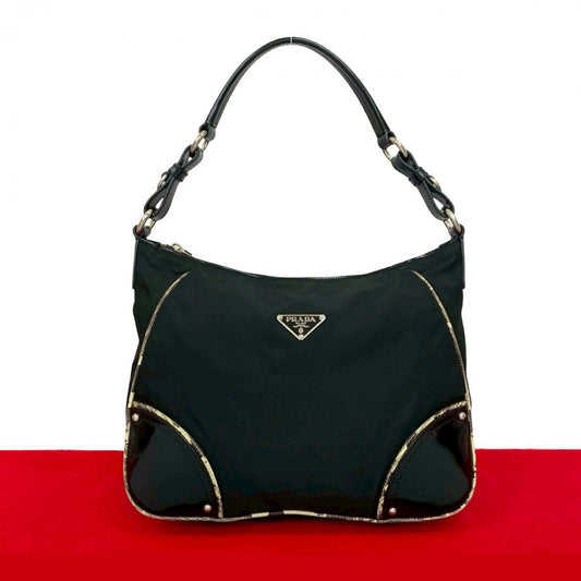 PRADA Shoulder Bag Nylon black