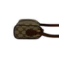 GUCCI Shoulder Bag leather Brown Sherry line