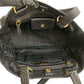 PRADA Shoulder Bag leather black