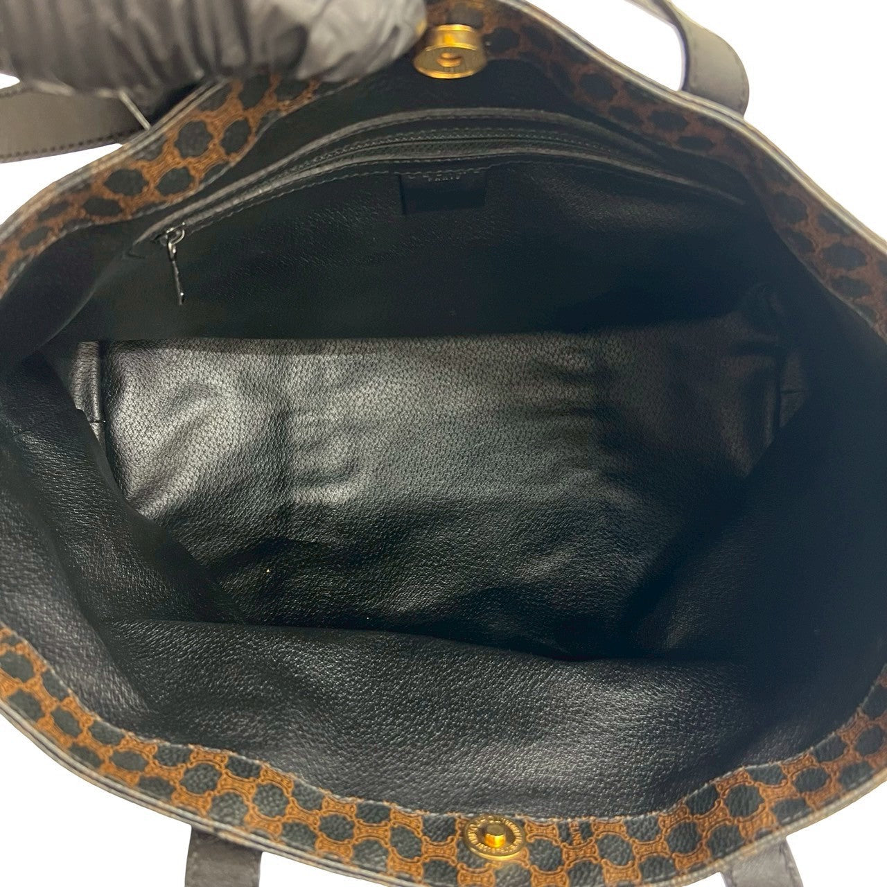 CELINE Tote Bag leather black