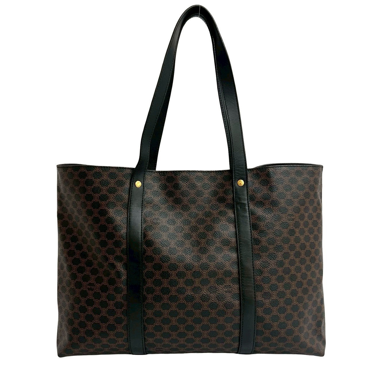 CELINE Tote Bag leather black