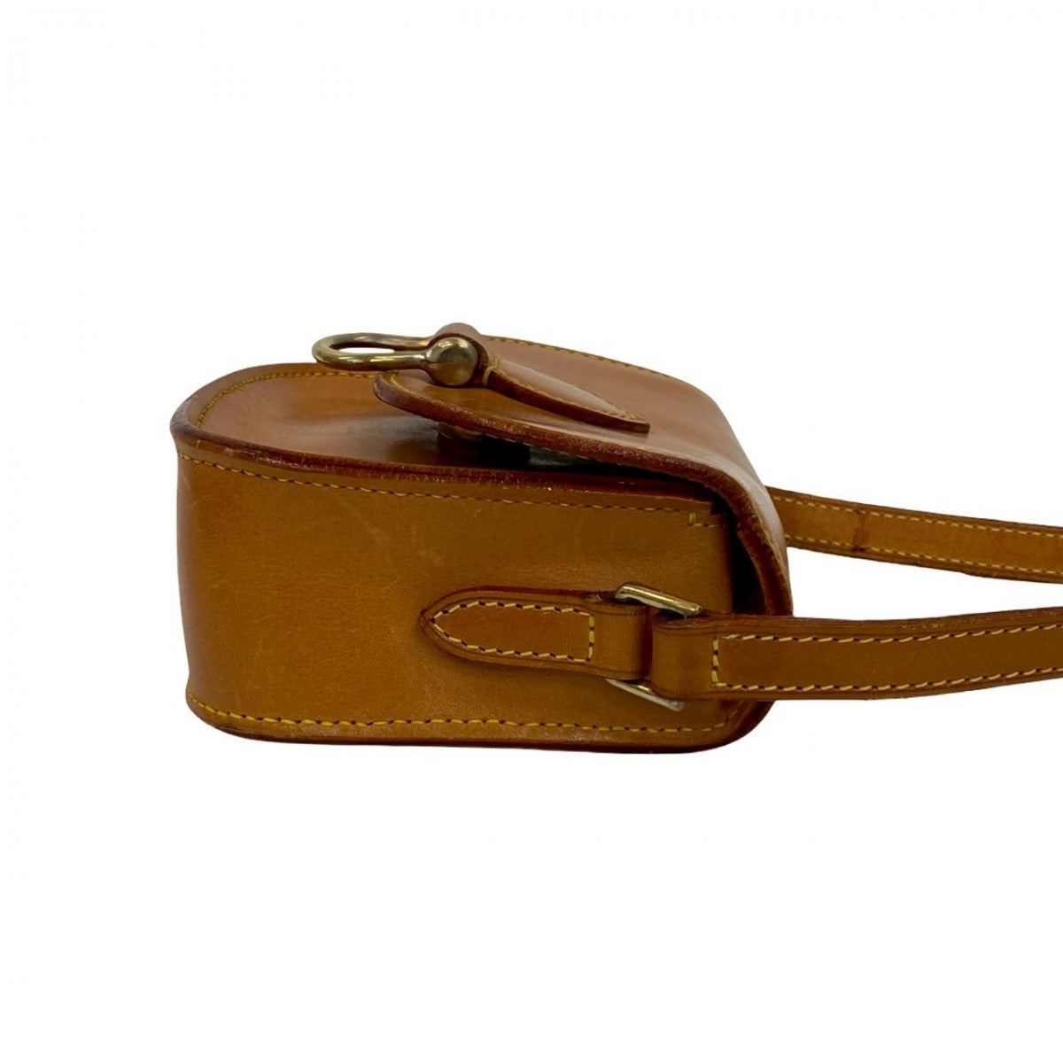 LOUIS VUITTON Shoulder Bag leather Brown Mini Mini Saint-Cloud