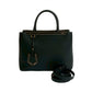 FENDI Shoulder Bag leather black Petite to Jules