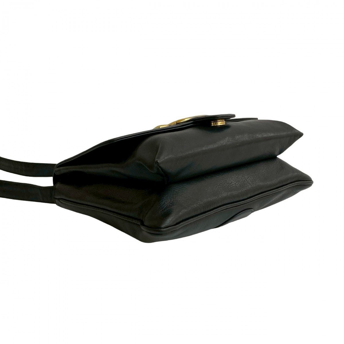GUCCI Shoulder Bag leather black