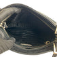 PRADA Shoulder Bag leather black