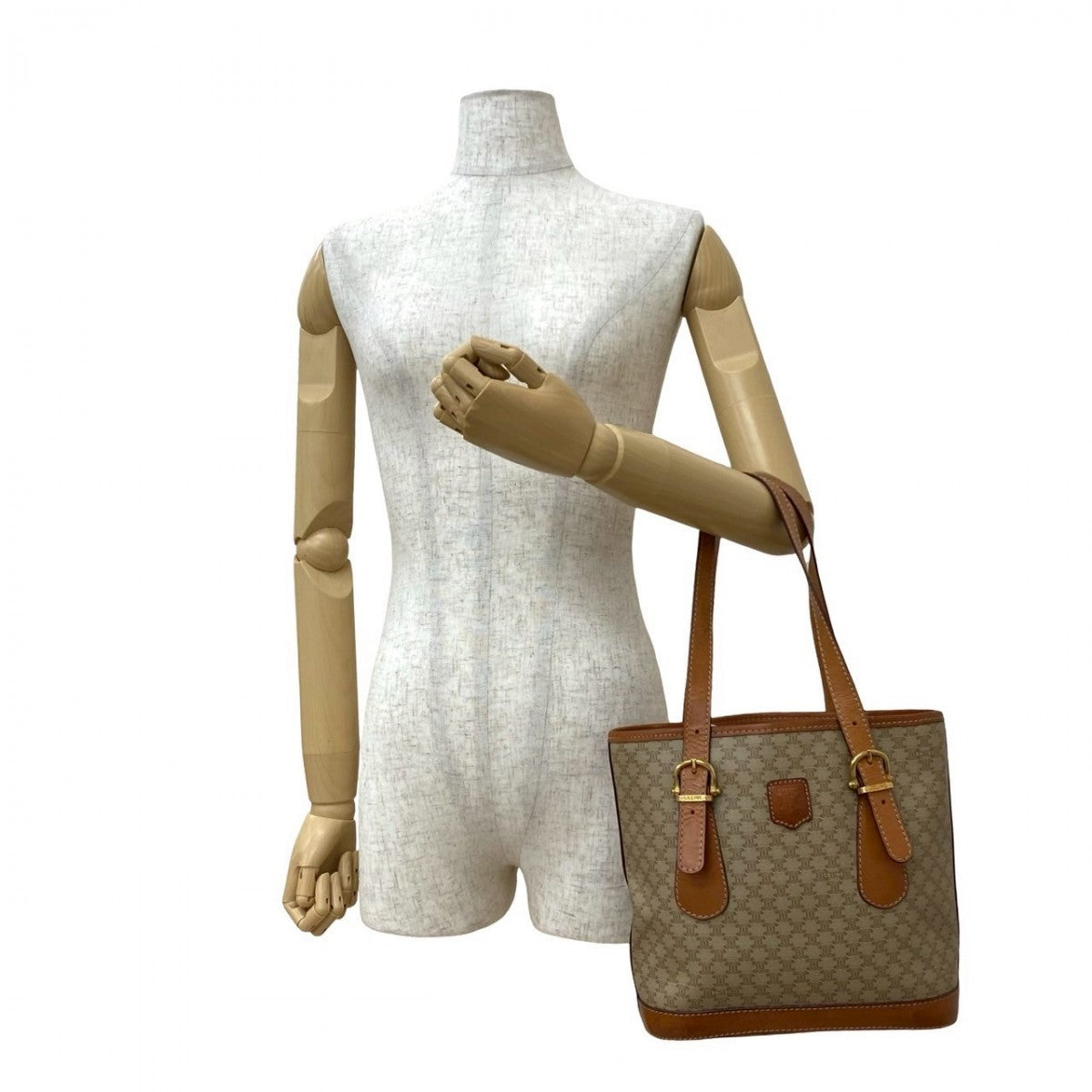 CELINE Handbag leather Brown