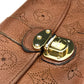 LOUIS VUITTON Long Wallet Purse M58124 monogram mahina leather Brown Two fold Mahina Clutch Amelia Women Used Authentic