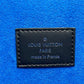 LOUIS VUITTON business bag N60255 Damier Grafitte black Alpha Triple Pouch mens(Unisex) Used Authentic